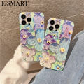 For Realme C53 Case Soft Blue Light Oil Painting Flower Silicone Anti Shock For Realme C53 Back Cover.