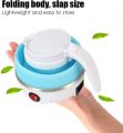 Travelling Folding Kettle Electric Silicone Foldable Water Kettles Compression Leak Proof Portable Mini Kettle. 