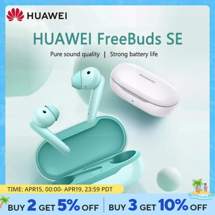 Huawei Original FreeBuds Se Headphones Wireless Bluetooth 5.2 Earphone Call Noise Reduction Earbuds TWS 10mm Dynamic Headset Pro