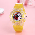 New Spiderman Watches Cartoon Student Kids Watches Boys Boys Luminous Watches Manufacturers Wholesale. 