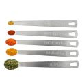 Mini Stainless Steel Measuring Spoons Durable Set Of 5 Home Kitchen Tools. 