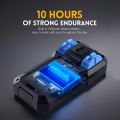 FNIRSI DMT-99 Handheld Digital Multimeter, 10000 Counts, 1000V 10A True RMS, Auto Range, AC DC Voltage Tester, NCV Measures, 1500mAh Rechargeable Battery. 