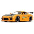JADA 1:24 JDM TUNERS 1993 Mazda RX-7 Die-Cast Vehicles Alloy Model Car Toys For Gift Collection.