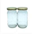 Glassware food jar , food container, glass jar 500 ml (2 pcs).