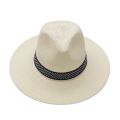 Farmer's Straw Hat Cuban Cap Panama Hat Short Brim Fedora Hat Sun Hat Summer Straw Jazz Hat Unisex Casual.