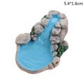 Mini Water Well Bridge Figurines Miniature Craft Fairy Garden Gnome Moss Terrarium Gift DIY Ornament Garden Decor.