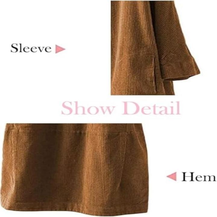 Versatile%20Tunic%20dress%20Fashionable%20Stylish%20Oversize%20Corduroy%20dress%20Comfortable%20With%20pockets%20Long%20sleeve%20dress%20for%20Casual%20wear%20%20dress%20Autumn/winter%20fashion%20Women's%20fashion%20Day-to-night%20outfit%20-%20Image%208