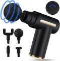 Mini Electric Massage Gun Portable Deep Tissue Massage Gun - Pain Relief USB Rechargeable Body Massager Message Gun Body Muscle Relief Massage Gun Fitness Portable Fascial Gun Deep Tissue Mini Massage Gun Message Gun Electric Message Gun.