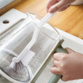 1 Pcs Eco Friendly Kitchen Dishwasher Cleaning Brush Long handle Mini Edge Corner Plastic Brush Pots Pans Cups Toilets Gap Cleaning Brush. 