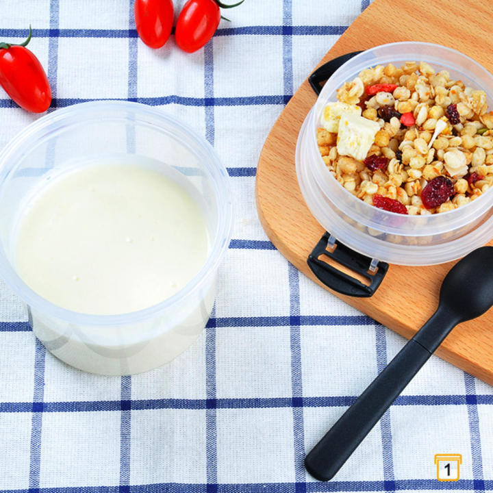 Transparent/Orange/Blue%20Yogurt%20Salad%20Cup%20Leak-Proof%20Plastics%20Breakfast%20Cup%20With%20Lid%20Overnight%20Oat%20Cup%20for%20Travel%20Office%20Gym%20-%20Image%207