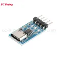 TYPE-C USB to TTL Serial Port CH340N Module CH340 DC 5V 3.3V Upgrade MCU Download Brush Line 4P Connector HW-234. 