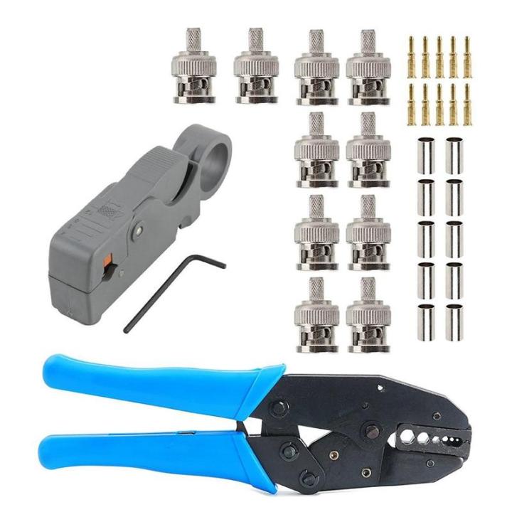 1Set%20Coax%20Rf/Bnc%20Crimp%20Tools%20for%20Rg58%20/%20Rg59%20/%20Rg6%20with%2010Pcs%20Bnc%20Plug%20Crimp%20Connector%20Set%20-%20Image%202