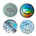 Full Sticker Packaging Certificate: Made in the USA Repair Seal Label Gloss Holographic Sticker Anti-counterfeiting Hologram Exciting 20mm. 