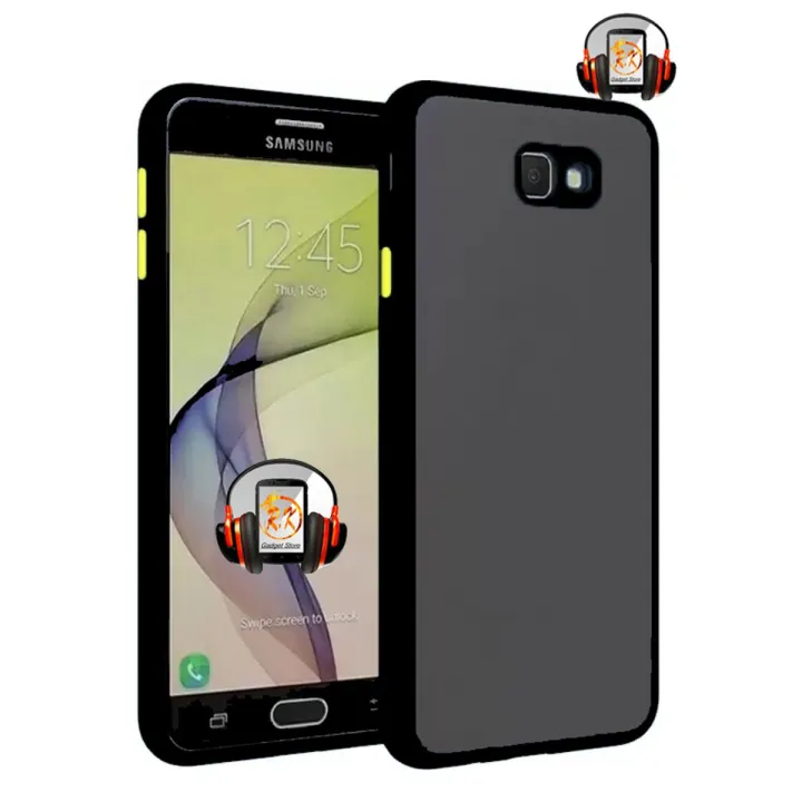 Samsung%20Galaxy%20J7%20Prime%20Bumper%20Cover%20Frosted%20Shockproof%20Protection%20Casing%20Hard%20Phone%20Case%20Matte%20Back%20Cover%20-%20Image%202