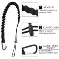 Tool Lanyard, Outdoor Tool Rope, High-Altitude Fall Prevention Safety Rope, Retractable Elastic Tool Rope 3 Pieces,Black. 