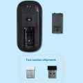 Rechargeable Mouse Dual Mode Rechargeable Wireless Mouse Bluetooth 5.0 2.4 GHz Optical Wireless Mouse 1600DPI. 