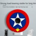 Electric Shaver Razor Wall-Mounted Holder Traceless Toothbrush Stand Rack Space Saving Storage Holder Bathroom Accessories.