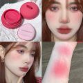 【Popular】 Monochrome Blush Cream Make Up Lasting Easy To Color Blush Palette Mousse Mud Matte Pink Peach Cheek Rouge Pigment Cosmetic. 