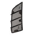 Bonnet Vent Mesh Grille Impact Resistant Hood Air Vent Grille Cover Left ABS Direct Fit for Cars. 