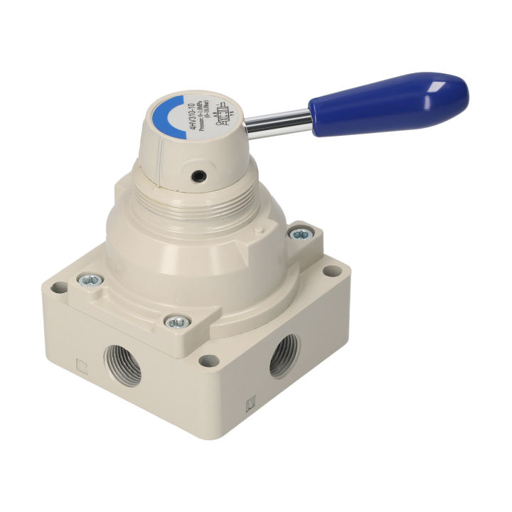 Rotary%20Lever%20Hand%20Valve%203/8''%20PT%20Air%20Flow%20Control%202%20Position%204%20Way%20Air%20Flow%20Control%20Pneumatic%20Air%20Hand%20Lever%20Valve%204HV310-10%20-%20Image%202