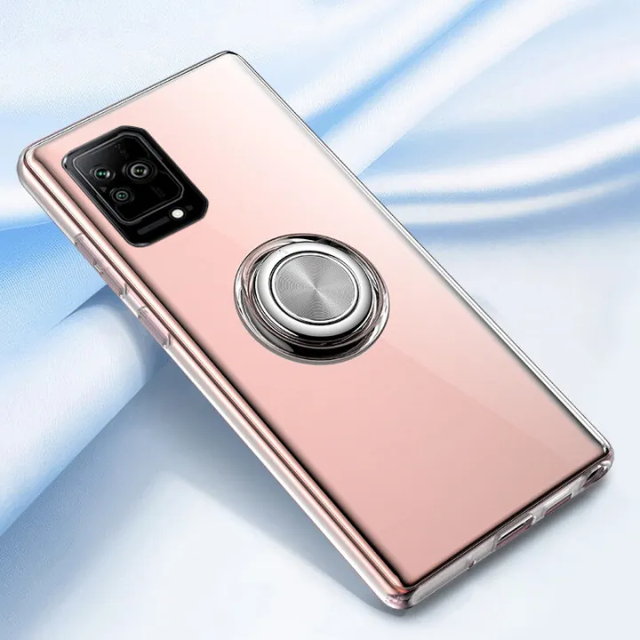 Skinlee%20Phone%20Case%20Xiaomi%20BlackShark5%20Pro%20Ring%20Holder%20Cover%20Ultra%20Thin%20Transparent%20Car%20Navigation%20Holder%20Silicone%20Clear%20Cases%20for%20Xiaomi%20BlackShark%205%20Pro%20Back%20Cover%20-%20Image%204
