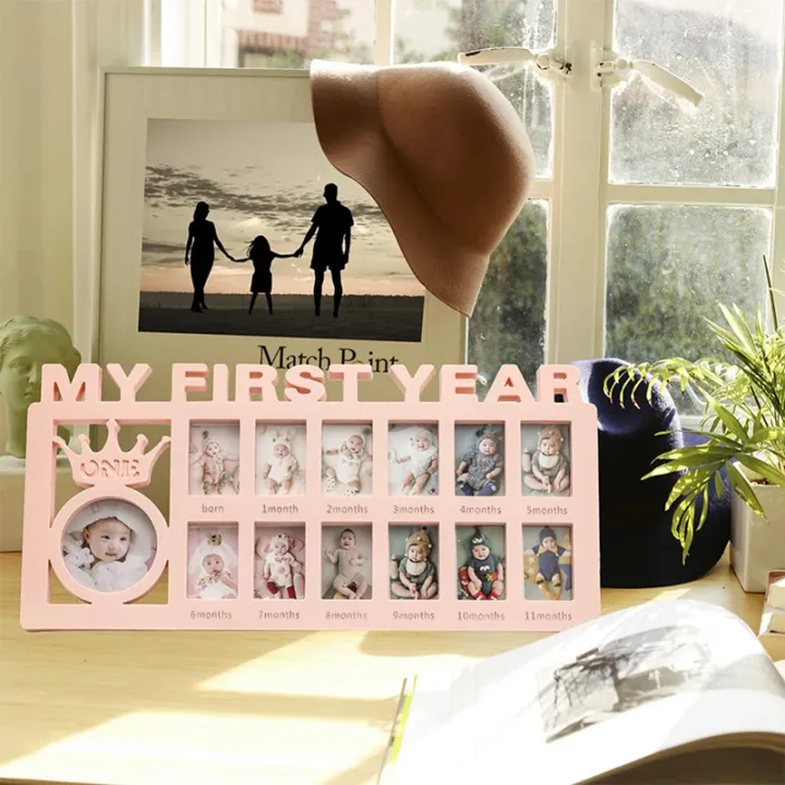 1Pc%20Infant%20First%20Year%20Picture%20Frame%2012%20Month%20Baby%20Milestone%20Photo%20Frame%20MY%20FIRST%20YEAR%20Pictures%20Display%20Growing%20Memory%20Decor%20-%20Image%204