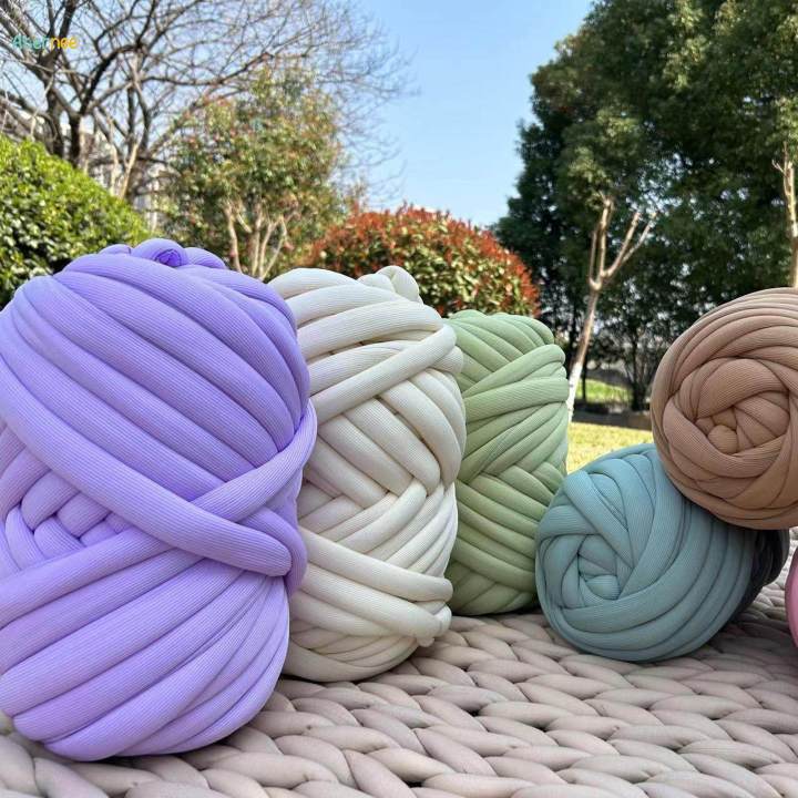 250G%20Chunky%20Yarn%20Arm%20Knitting%20Yarn%20Length%20787inch%20Crocheting%20Soft%20DIY%20Washable%20Tube%20Giant%20Yarn%20Jumbo%20Tubular%20Yarn%20Bulky%20Yarn%20for%20Craft%20Weave%20-%20Image%207