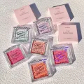 KAPEINE Makeup Monochrome Blush Palette Face Mineral Pigment Peach Orange Nude Matte Vitality Natural Blush Contour Cheek Blusher. 