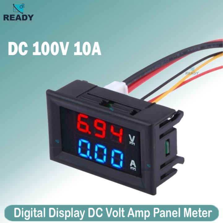 DC%20Volt%20Amp%20Meter%20Digital%20Display%20DSN-VC288%20V%2010A%20panel%20mount%20meter%20dc%20va%20meter%20red%20blue%20display%20(included)%20Easy%20to%20Use%20and%20Maintain%20-%20Image%202