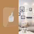 Transparent Seamless Strong Self Adhesive Sticker Hook Holder Photo Frame Painting Picture Poster Clock No Drill Wall Hanger Hooks Home Storage Tool. 