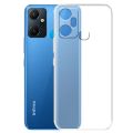 Infinix Smart 6 Plus Transparent TPU Phone Case Cover. 
