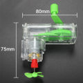 （New）DIY Hand Crank DC Generator Model Fan Kit cience Experiment Education Kid Toy. 