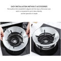 Energy Saving Gas Stove Cover Windproof Disk Heat Insulation Non-Slip Iron Stove Rack for Cooktop Range Pan Holder Stand Universal Round. 