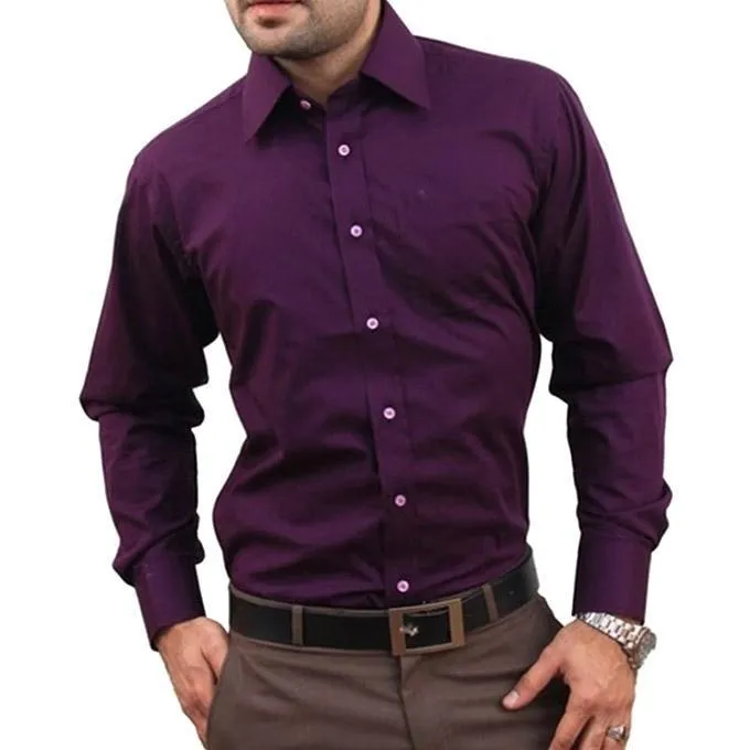 Purple%20Cotton%20Formal%20Shirt%20for%20Men%20-%20Image%203