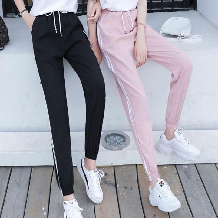 Extra Long Pants Women s Tall Korean Style Loose Lantern Sports Pants Female All MatchinginsTrendy Casual Jogger Pants Super Long Daraz .bd