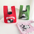 Unique Crossbody Bag Sophisticated Shoulder Bag Fashionable High-end Wrist Bag Exquisite Panda Handbag Stylish Retro Contrast Color Handbag.