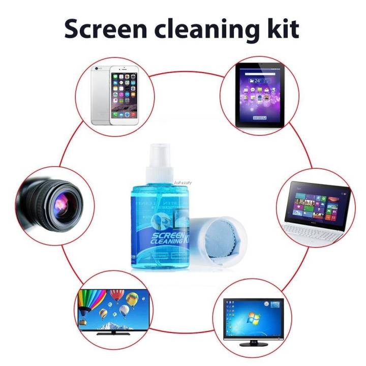 Screen%20Cleaner%20Kit%20for%20LED%20&%20LCD%20TV,%20Computer%20Monitor,%20Laptop,%20and%20iPad%20Screens%20200%20ml%20-%20Image%203