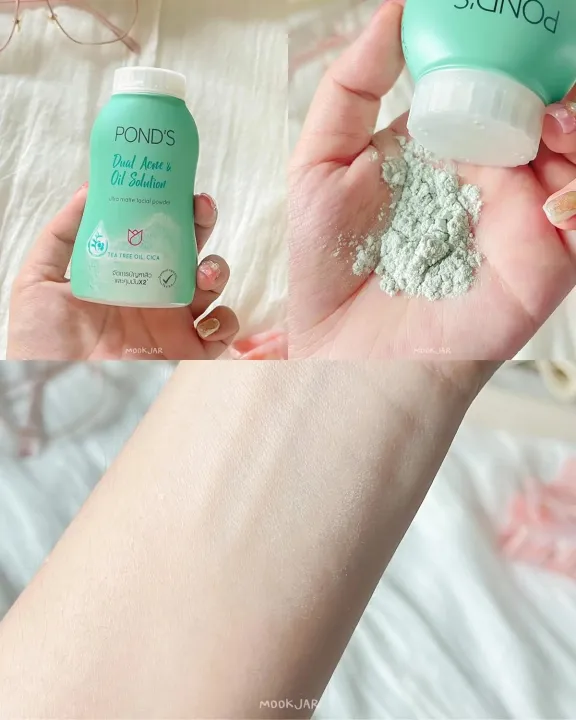POND'S%20Dual%20Acne%20&%20Oil%20Solution%20Ultra%20Matte%20Facial%20Powder%2050%20gm%20with%20Tea%20Tree%20Oil,%20CICA%20-%20Image%204