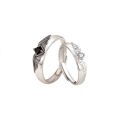 Wholesale 2PCS/Set Devil Angel Couple Rings for Women Men Simple Ring Trendy Jewelry Gifts Adjustable Wedding Engagement Rings.