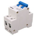 DC Circuit Isolator, Miniature Circuit Breaker DIN Rail Mount 500V for Power System. 