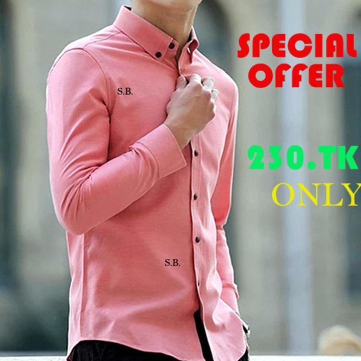 Fashionable Long Sleeve Shirt For Men