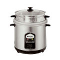 MIyako 2.8 Liter Automatic Rice Cooker - Double Pot with Glass Lid - ASL-28-YLD. 
