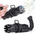 1pcs,Kids Automatic Gatling water Bubble Toys(Black colour). 