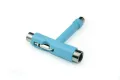 T Type Skate Scooter Skateboard Tools Kick Scooter Mini L Wrench Set(Blue). 