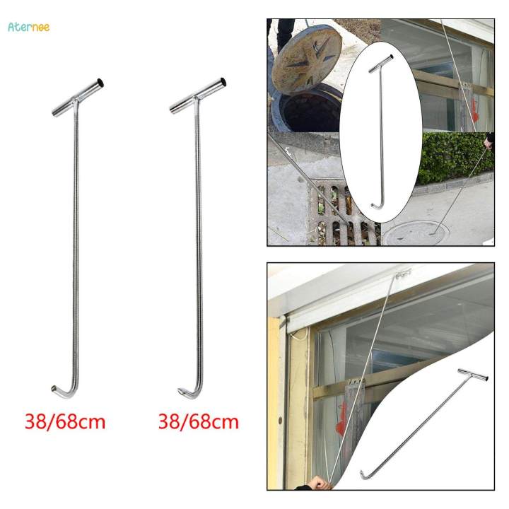 Manhole%20Hook%20Tool%20Steel%20Trampoline%20Drain%20Cover%20Open%20Manhole%20Cover%20T%20Shape%20Hook%2038cm%20Blunt%20-%20Image%207