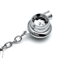 Car Turbo Spinner Keychain with Real Sound and LED Light Mini Turbocharger Key Chain for Car Keys Parts ,C. 
