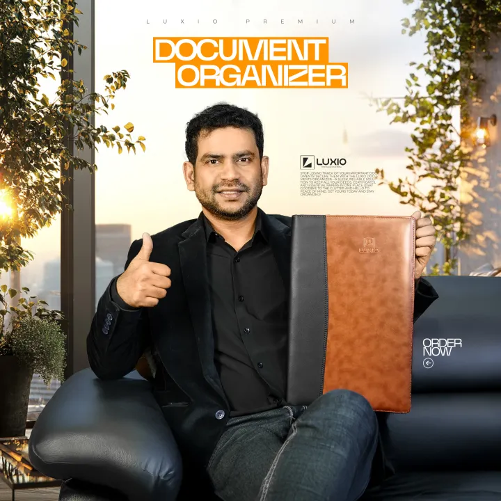 LUXIO%20Premium%20Document%20Organizer%20Brown%20PU%20Leather%20-%20Legal%20Size%20Document%20Holder,%20Office%20File%20Organizer,%20PU%20Leather%20Document%20Carrier,%20Document%20Storage%20Bag,%20Document%20Folder%20for%20Work,%20School%20&%20Home,%20LUXIO%20Leather%20Document%20Organizer,%20Durable%20&%20Stylish%20-%20Image%206