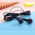 (New) wired sport earphone noise reduction 3.5mm in-ear headphone universal gaming headset. 