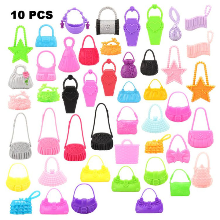 %E3%80%90Serendipity%20party%E3%80%91New%20Arrive%20Fashion%2075%20Items/lots%20=%2015%20Dolls%20Clothes%20Dresses%2010%20Shoes%2010%20Handbags%2040%20Doll%20Accessories%20For%20Barbie%20Dressing%20Game%20-%20Image%205