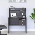 KD Study Table with Shelves Storage /Computer Table/Writing Office Desk for Home Office ( Finish Color Black). 